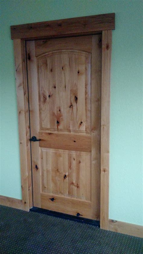 Lacquered Knotty Pine In 2023 Pine Interior Doors Knotty Pine Doors