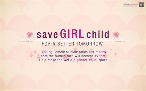 Desific Save Girl Child
