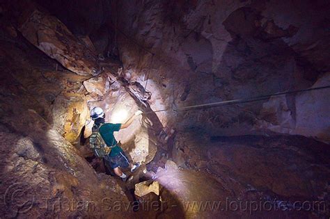 Natural Bridge Caving In Mulu Clearwater Cave Borneo