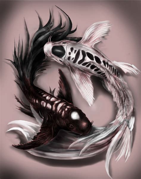 Yin and yang koi fish tattoo simple. https://www.bing.com/images/search?view=detailV2&ccid ...