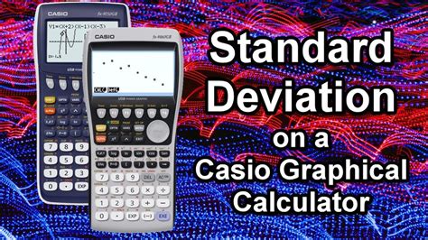 Whether sigma or standard deviation symbol, i'll show you the tips, tricks, alt codes and shortcuts to type it on keyboard (for word or excel). How to use a Casio Graphical Calculator to find Standard ...