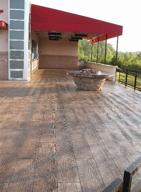 Photos Of Stamped Concrete Overlay Turning Point Supply