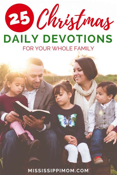 25 Daily Christmas Devotions For The Month Of December Mississippimom