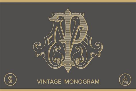 MP Monogram PM Monogram | Vintage monogram, Monogram logo ...