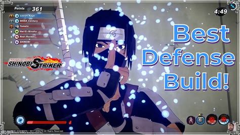 Best Defense Build Naruto To Boruto Shinobi Striker Gameplay Youtube