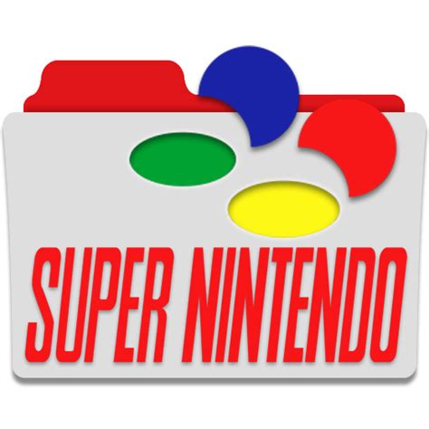 Super Nintendo Folder Icon By Mikromike On Deviantart