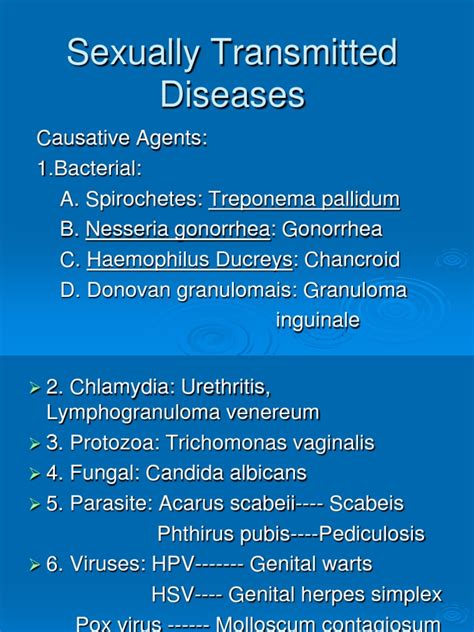 Sexually Transmitted Diseases Sexually Transmitted Infection Clinical Pathology