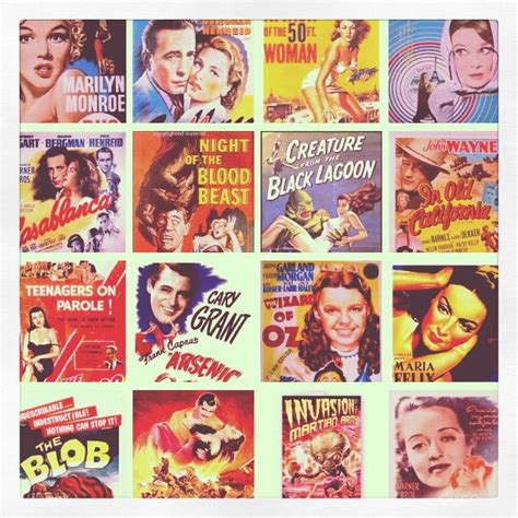 Old Movie Posters I Love Classics Thinking About Doing A Collage