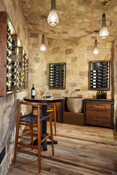 Online wine retailer carrying large selection from everyday wines, champagnes, wine favors and mini champagnes at exceptional prices. Spacious Wine Cellar With Rustic Stone Ceiling and Walls ...