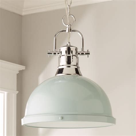 Versatile and chic, this fixture is a great choice for traditional, beach, cottage, contemporary, or even modern farmhouse decor. Classic Dome Large Shade Pendant Light - Shades of Light
