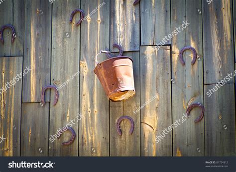 Old Wood Wall Western Texture Stock Photo 81724312