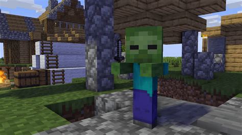 Minecraft Animation Mini Zombie Vs Villager Youtube