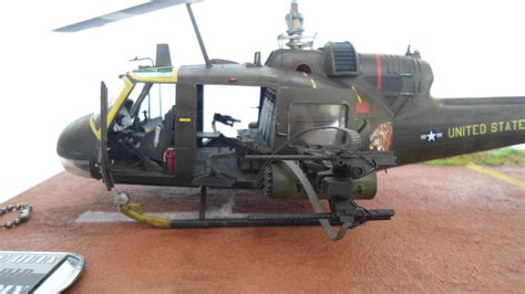 Uh 1c Huey Gunship Ready For Inspection Large Scale Planes