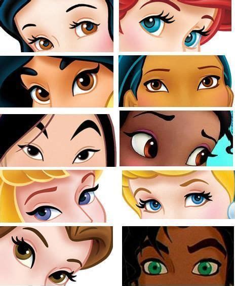 Yikes Whose Eyes Stand Out Most I Wonder Disney Eyes Disney Princess Eyes Disney