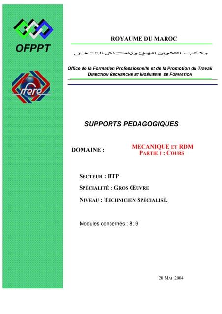 Rapport Métiers Et Formation Pdf