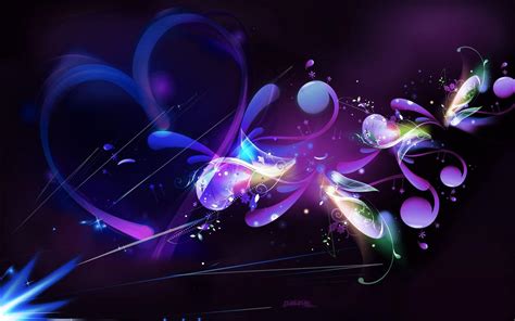Purple Wallpaper Cool Background Neon 3d Purple Abstract Ultraviolet