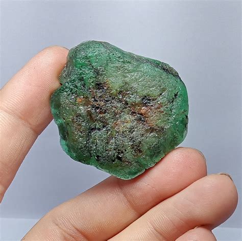 8625 Carat Big Emerald Rough Stone Natural Zambian Emerald Etsy