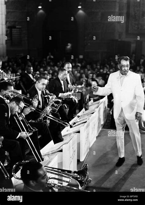 DUKE ELLINGTON BIG BAND LEADER (1960 Stock Photo, Royalty Free Image