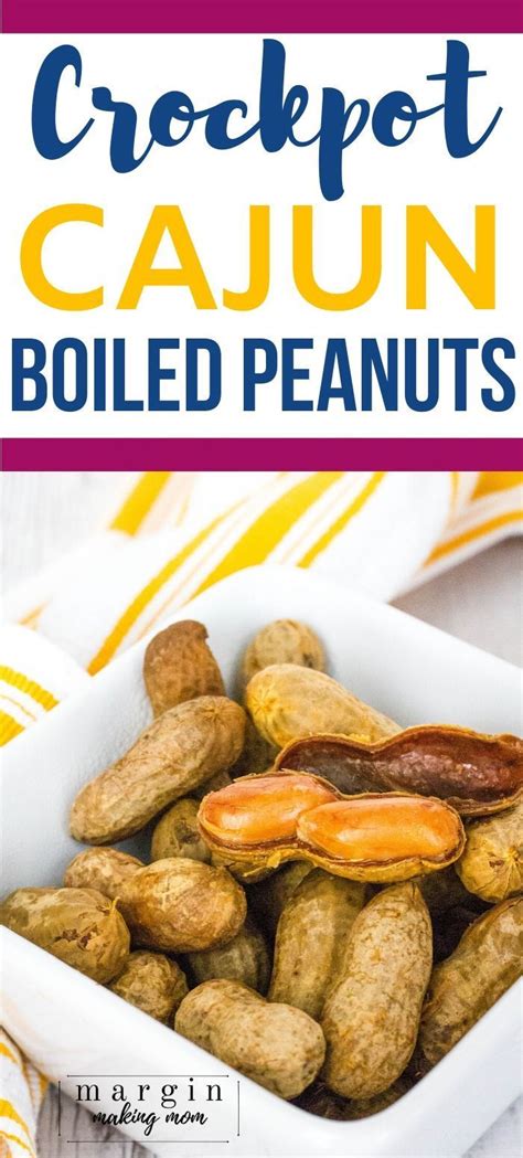 5 quart pot, as needed water, 4 chicken bouillon cubes, 1 (24 oz.) bag raw peanuts, 4 oz bottle liquid crab boil, 1 tbsp cayenne pepper, 2 handfuls slap ya mama, 3 smoked jalapeno, 3 garlic cloves smashed, 3 bay leaves. Easy Cajun Boiled Peanuts Recipe | Boiled peanuts, Cajun ...