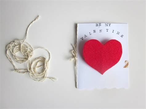 Kanelstrand Weekend Diy Heart Felt Valentines Day Cards