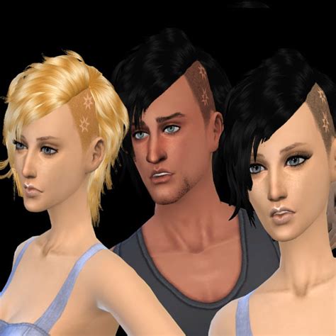 My Sims 4 Blog Hair Edits And Recolors For Males And Females By Dachs