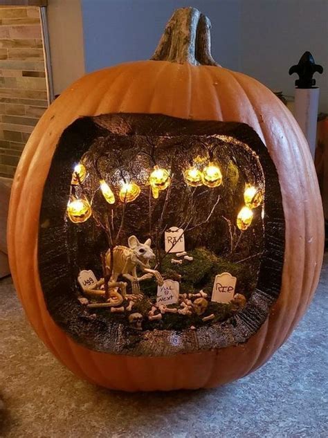 56 Most Perfect Diy Halloween Decoration Ideas With Pumpkins Trending