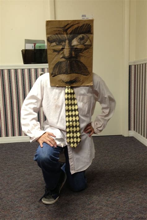 paper bag masks always make for a fun costume art club projects