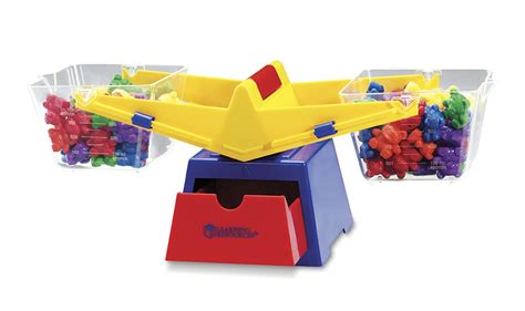 Learning Resources Primary Bucket Balance with Baby Bear Counting