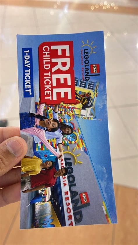 Legoland Ticket For Kids Hobbies And Toys Travel Travel Essentials