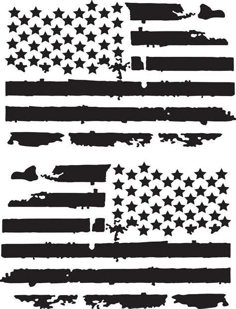 Free american flags clipart, ready for personal and commercial projects! Distressed American Flag Vehicle Decal-Grunge (Black/Red/Blue)