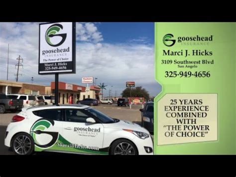 Goosehead insurance agency is an independent insurance agency serving the continental united states. Marci Hicks Goosehead Insurance v2 - YouTube
