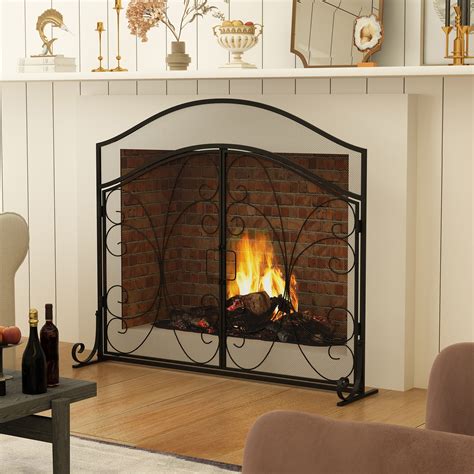 37 Inch Tall Fireplace Screens At