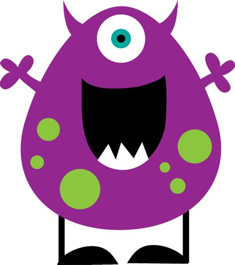 Cute Monster Clipart At Getdrawings Free Download