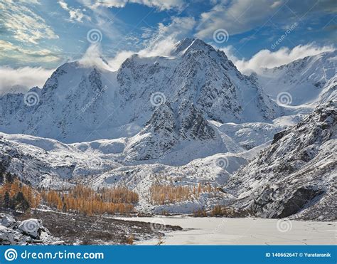 Altai Mountains Stock Image Image Of Scenics Glaciers 140662647