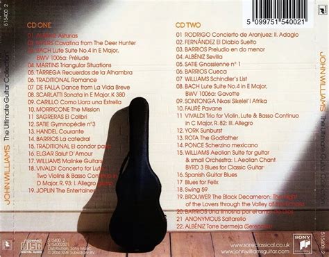 John Williams The Ultimate Guitar Collection Cd1 [classical Guitar] Thu LỘc