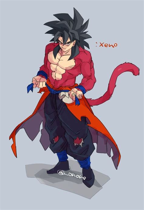 Goku Xeno Personajes De Dragon Ball Personajes De Goku Personajes De Anime