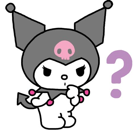 Hello Kitty My Melody Kuromi Sanrio Villain White Mammal Png Pngegg