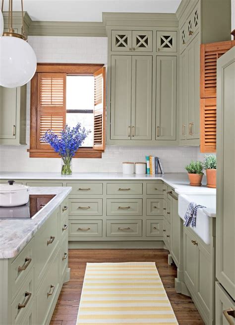 Popular Sherwin Willaims Green Paint Colors In 2021 Green Kitchen