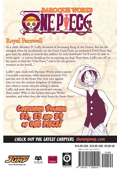 One Piece Omnibus Edition Vol 8 Book By Eiichiro Oda Official