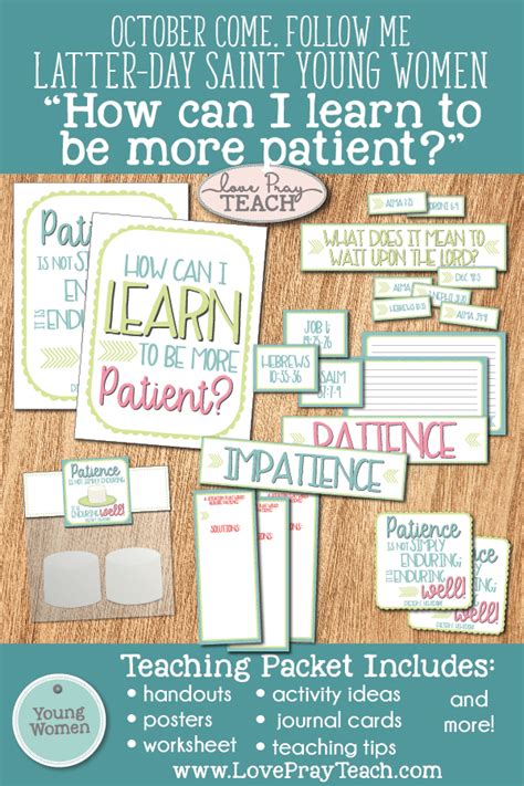 How Can I Learn To Be More Patient October Lds Young