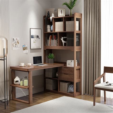 আধুনিক ও রুচিশীল ডিজাইনের ওভেন রেক।wooden modern oven rack. Full solid wood desk bookcases combined bedroom simple ...
