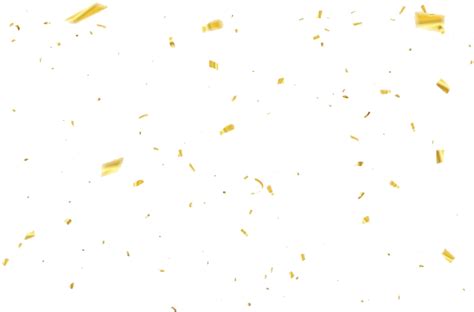 Gold Confetti Png Pic Png Arts