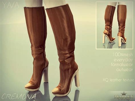 The Sims Resource Madlen Cremona Boots