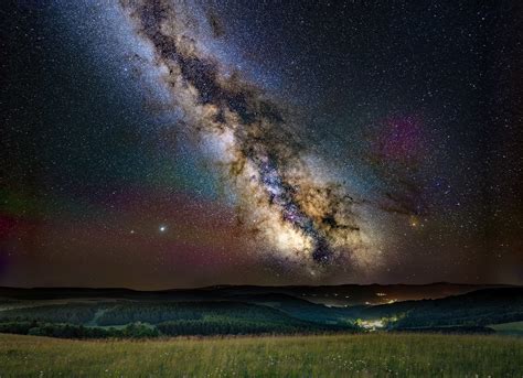 Milchstraße Im Sternenpark Rhön Spektrum Der Wissenschaft