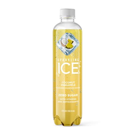 Sparkling Ice Naturally Flavored Sparkling Water Coconut Pineapple 17