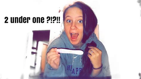 Finding Out Im Pregnant Again Teen Mom Live Pregnancy Test Pregnant At 19 And 20 Youtube