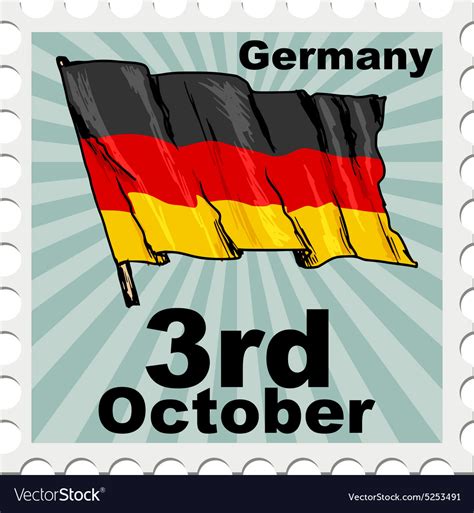 National Day Of Germany Royalty Free Vector Image