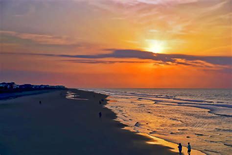 Folly Beach Sunrise Photograph By Meta Gatschenberger Fine Art America
