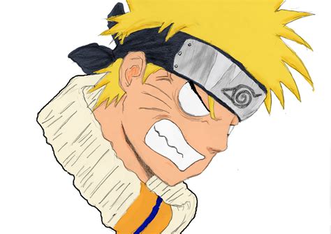 Pissed Naruto Coloured By Gaarafan Fanart Central