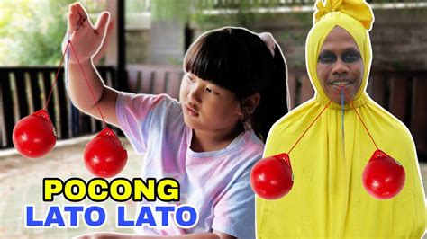 Lato Lato Berubah Jadi Pocong Kuning Chikaku Channel Youtube